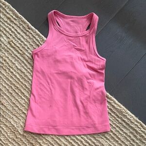 Limited Edition Lululemon Align Waist-Length Racerback Tank Top in Sakura Pink